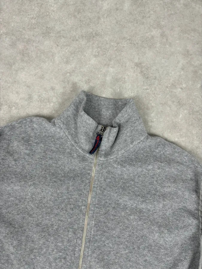 2000s Dolce & Gabbana Grey Wool Zip-Up Cardigan Sweater jCmYrdy 3