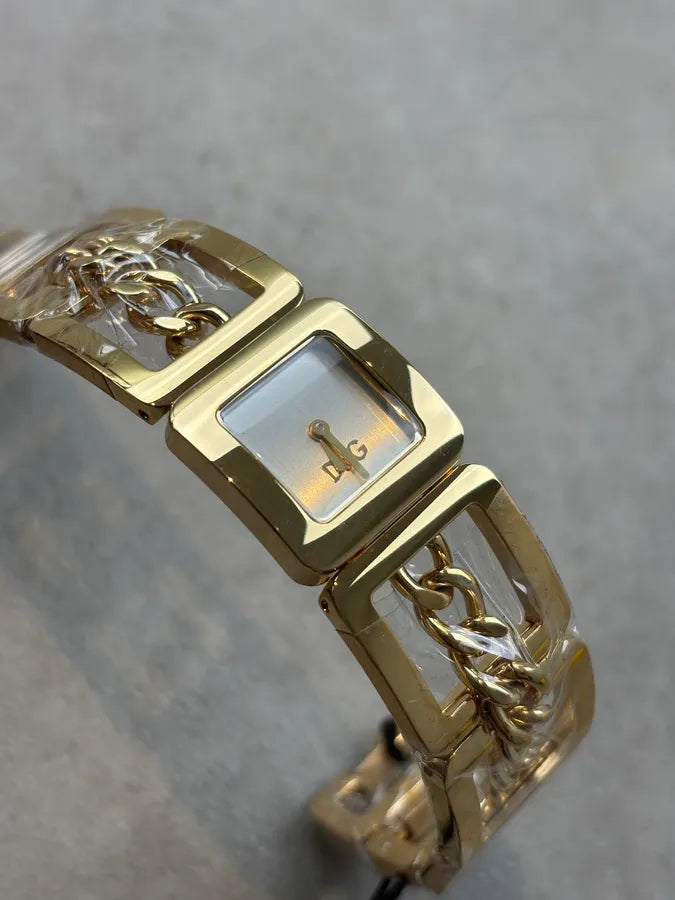 Dolce & Gabbana Guilded Steel Squared Watch hfQtsPU 2