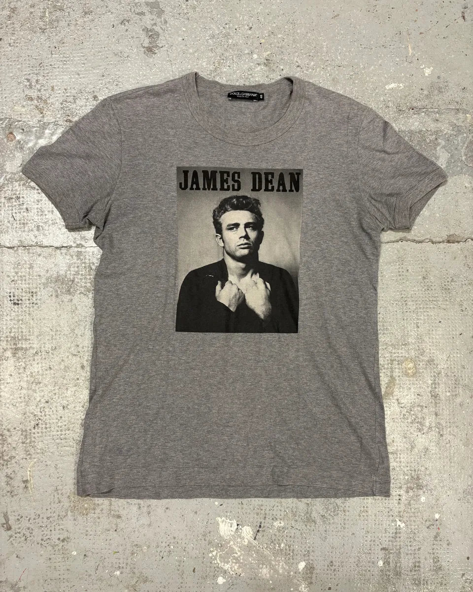 Dolce & Gabbana James Dean Grey T-Shirt oOaGmdq 0