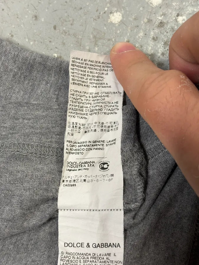 Dolce & Gabbana James Dean Grey T-Shirt oOaGmdq 9