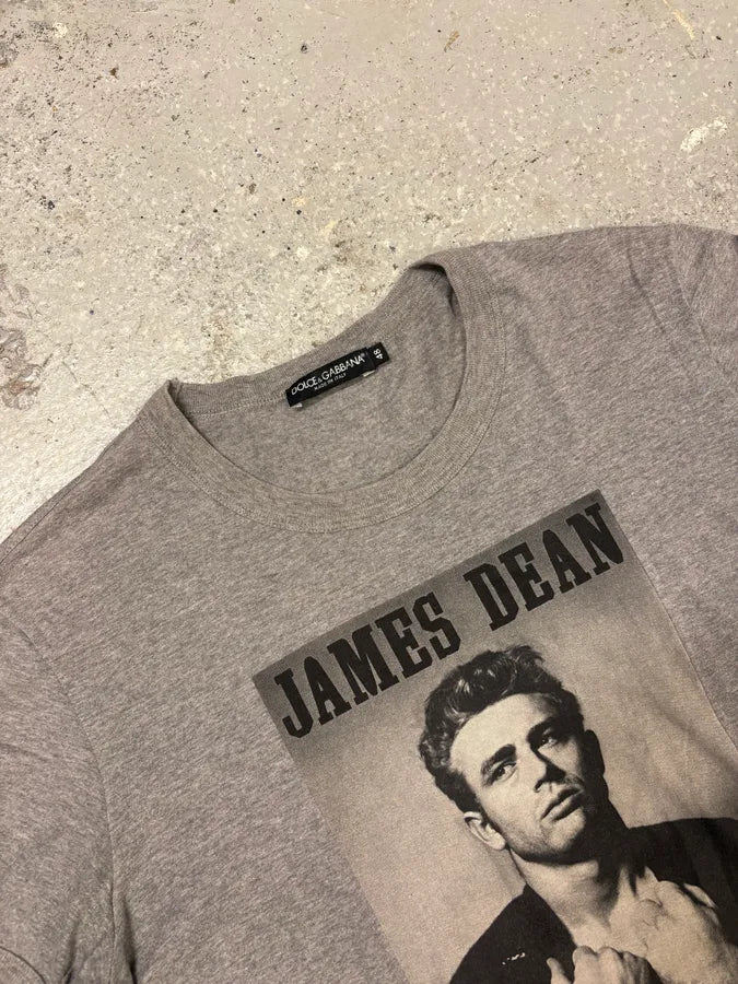 Dolce & Gabbana James Dean Grey T-Shirt oOaGmdq 7