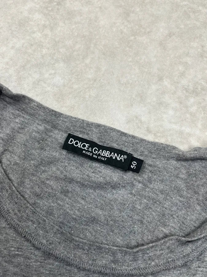 Dolce & Gabbana James Dean Grey T-Shirt XQEbuZl 6