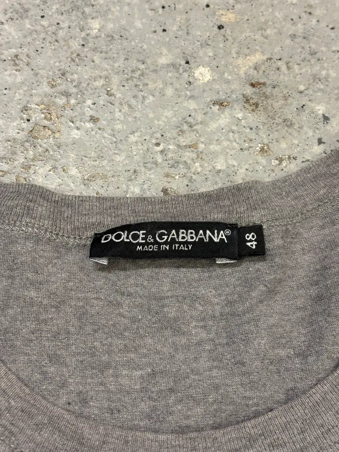 Dolce & Gabbana James Dean Grey T-Shirt oOaGmdq 6
