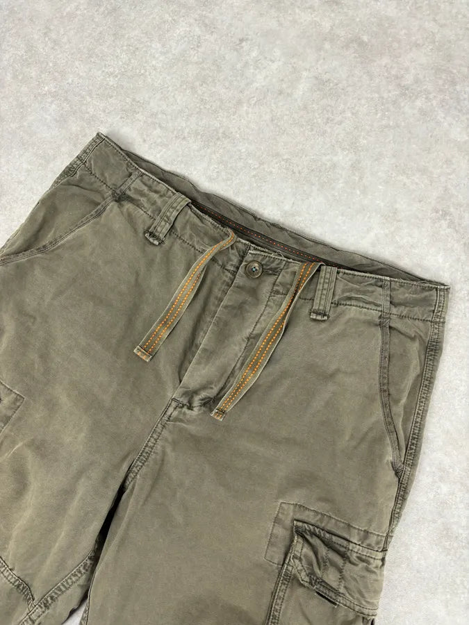 SS2006 Dolce & Gabbana Khaki Green Cargo Shorts vqjNIlr 4
