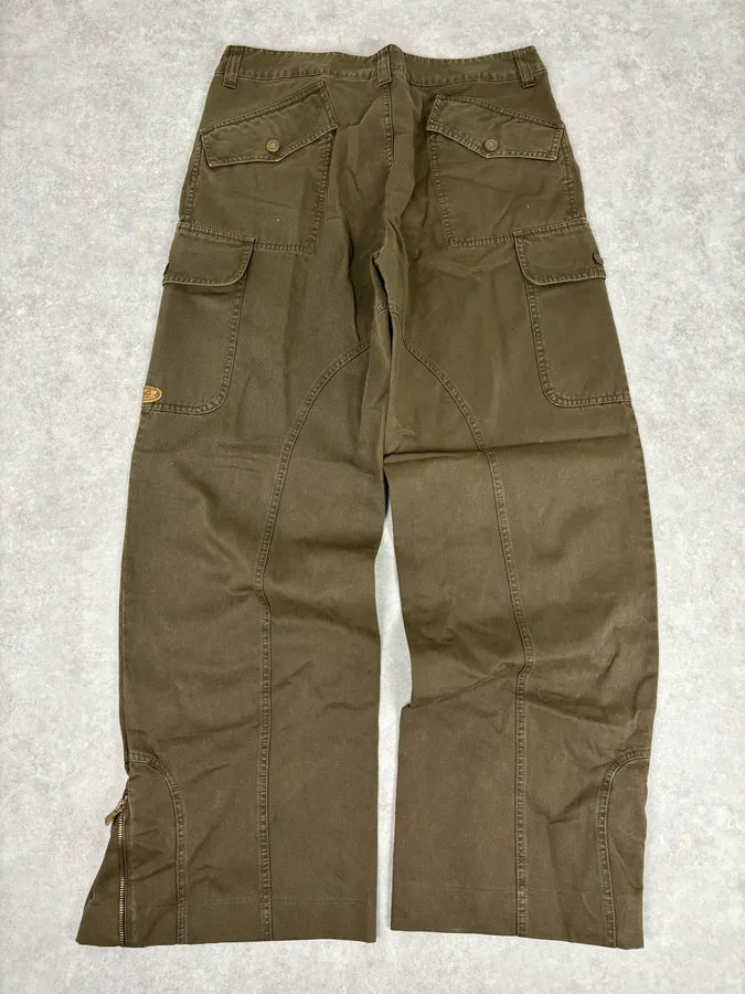 SS2003 Dolce & Gabbana Khaki Military Cargo Pants fMfMYzo 3