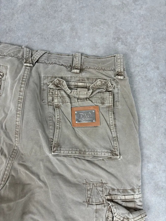 AW2006 Dolce & Gabbana Khaki Cargo Short NqNsVNc 7