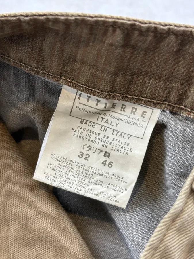 SS2003 Dolce & Gabbana Khaki Cargo Shorts VaUVLrx 10
