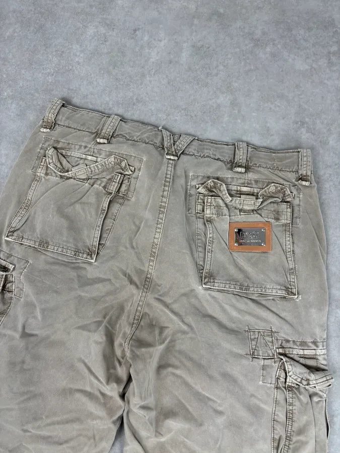AW2006 Dolce & Gabbana Khaki Cargo Short NqNsVNc 6