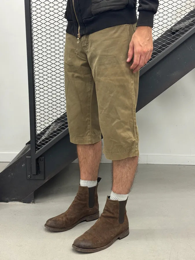 SS2003 Dolce & Gabbana Khaki Cargo Shorts VaUVLrx 2