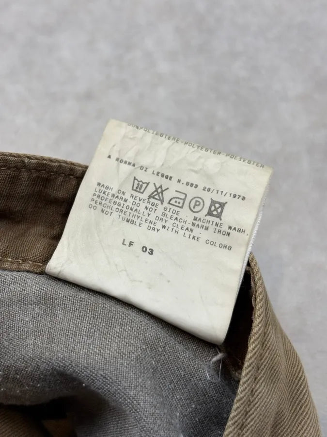 SS2003 Dolce & Gabbana Khaki Cargo Shorts VaUVLrx 11