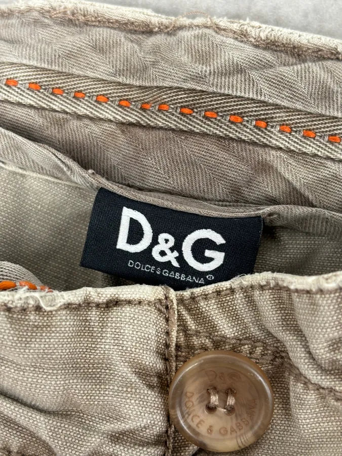 AW2006 Dolce & Gabbana Khaki Cargo Short NqNsVNc 10