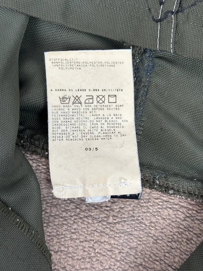 AW2003 Dolce & Gabbana Khaki Hybrid Zip-up Hoodie qwOjQhQ 10