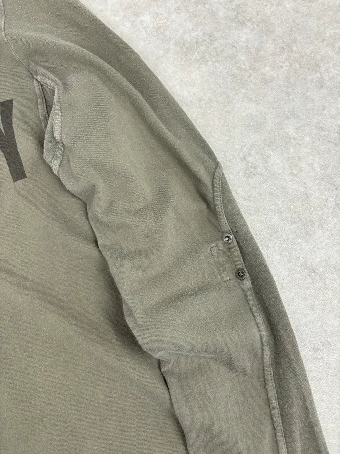 SS2003 Dolce & Gabbana Khaki Logo Longsleeve CMUHjAW 7