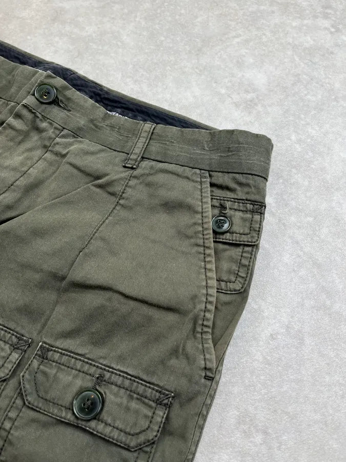 SS2008 Dolce & Gabbana Olive Multi-pockets Military Cargo Pants SmnFTIF 6