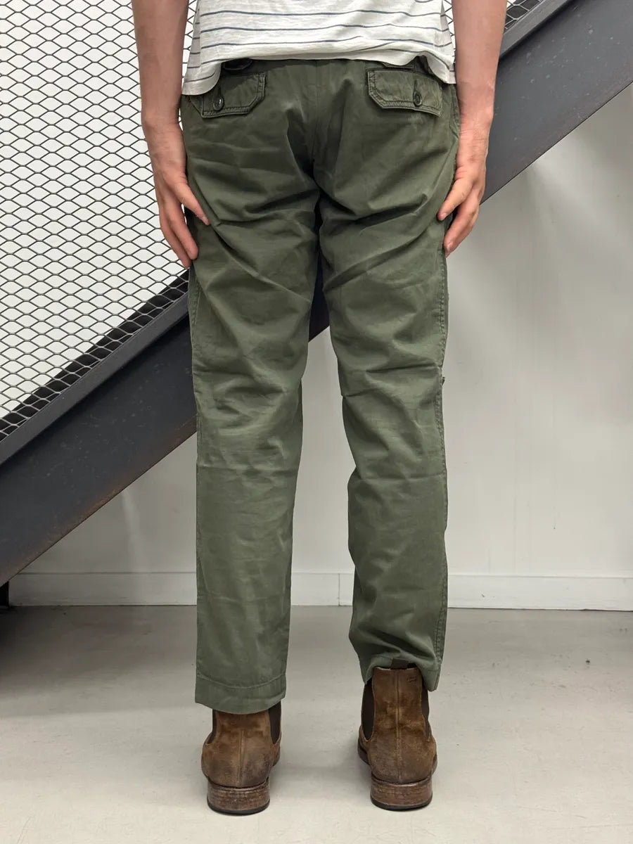 SS2008 Dolce & Gabbana Olive Multi-pockets Military Cargo Pants SmnFTIF 3