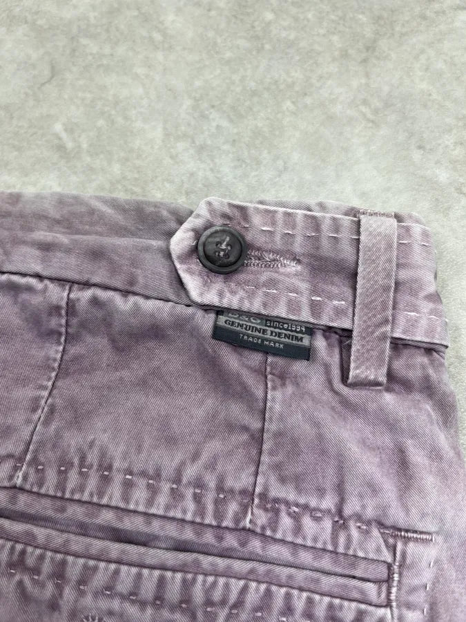 2000s Dolce & Gabbana Light Purple Twill Chino Shorts BjTpTBO 8