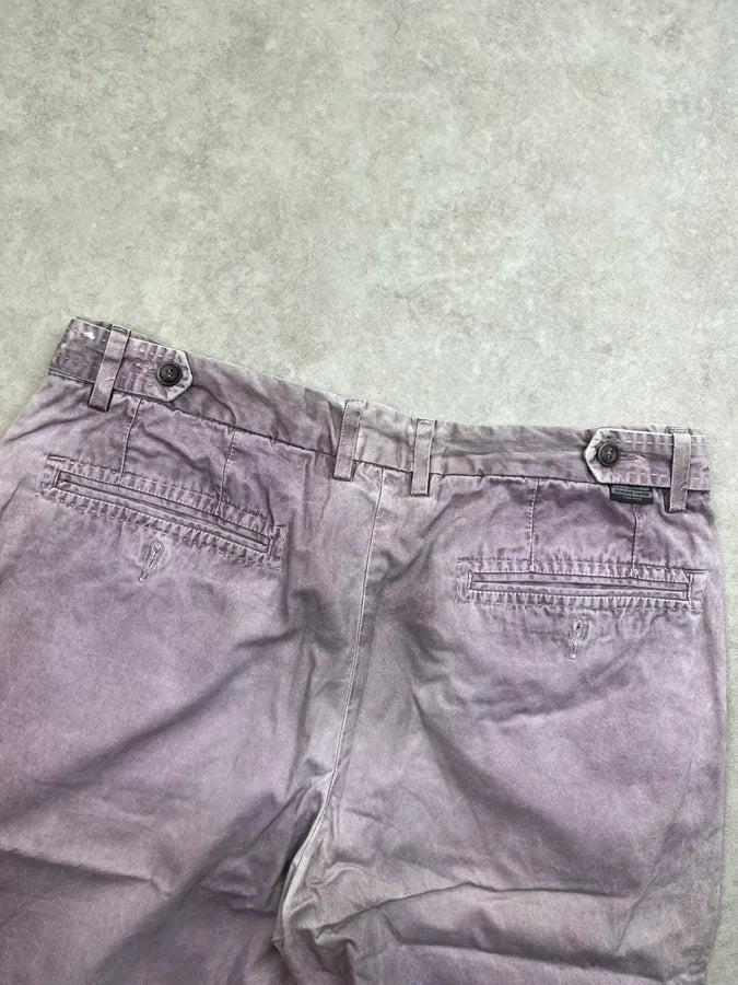 2000s Dolce & Gabbana Light Purple Twill Chino Shorts BjTpTBO 6