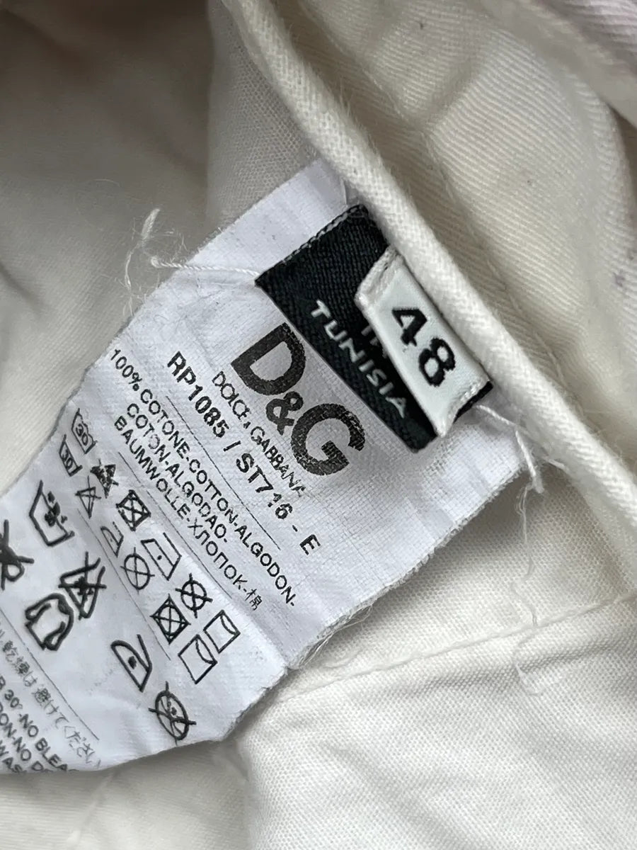 2000s Dolce & Gabbana Light Purple Twill Chino Shorts BjTpTBO 9