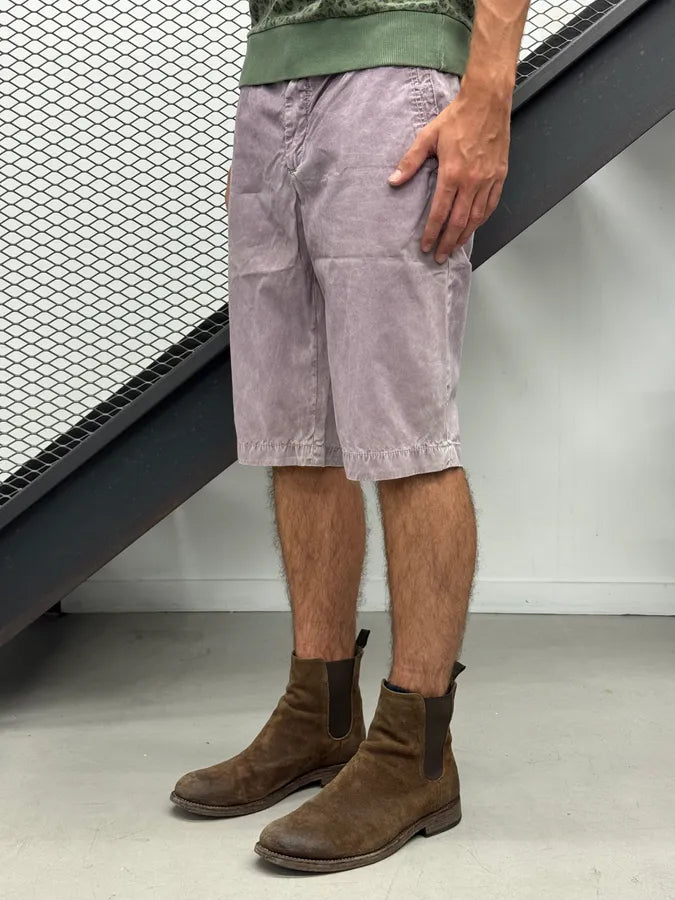 2000s Dolce & Gabbana Light Purple Twill Chino Shorts BjTpTBO 1