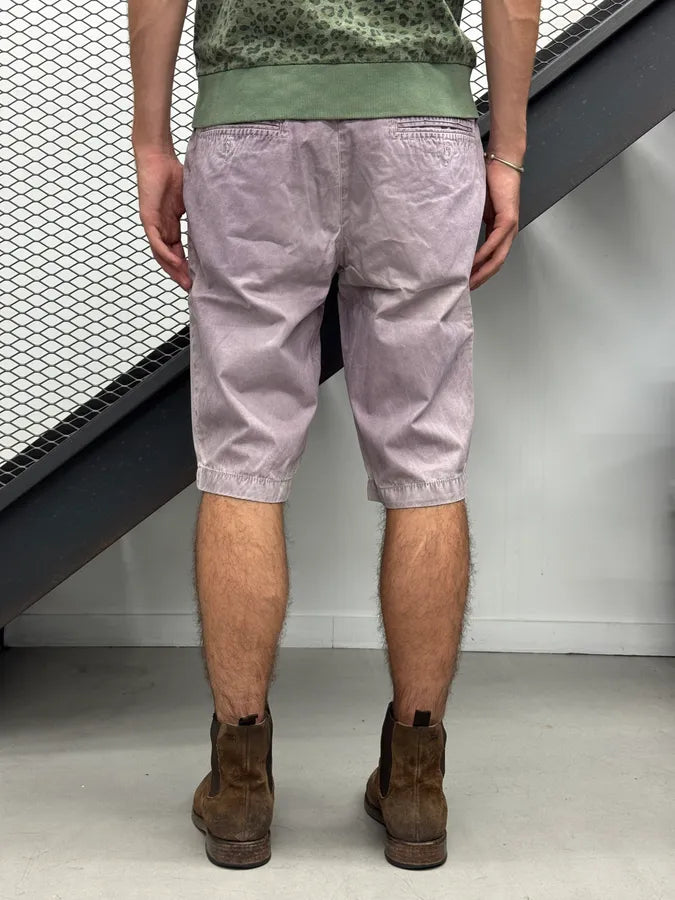 2000s Dolce & Gabbana Light Purple Twill Chino Shorts BjTpTBO 2