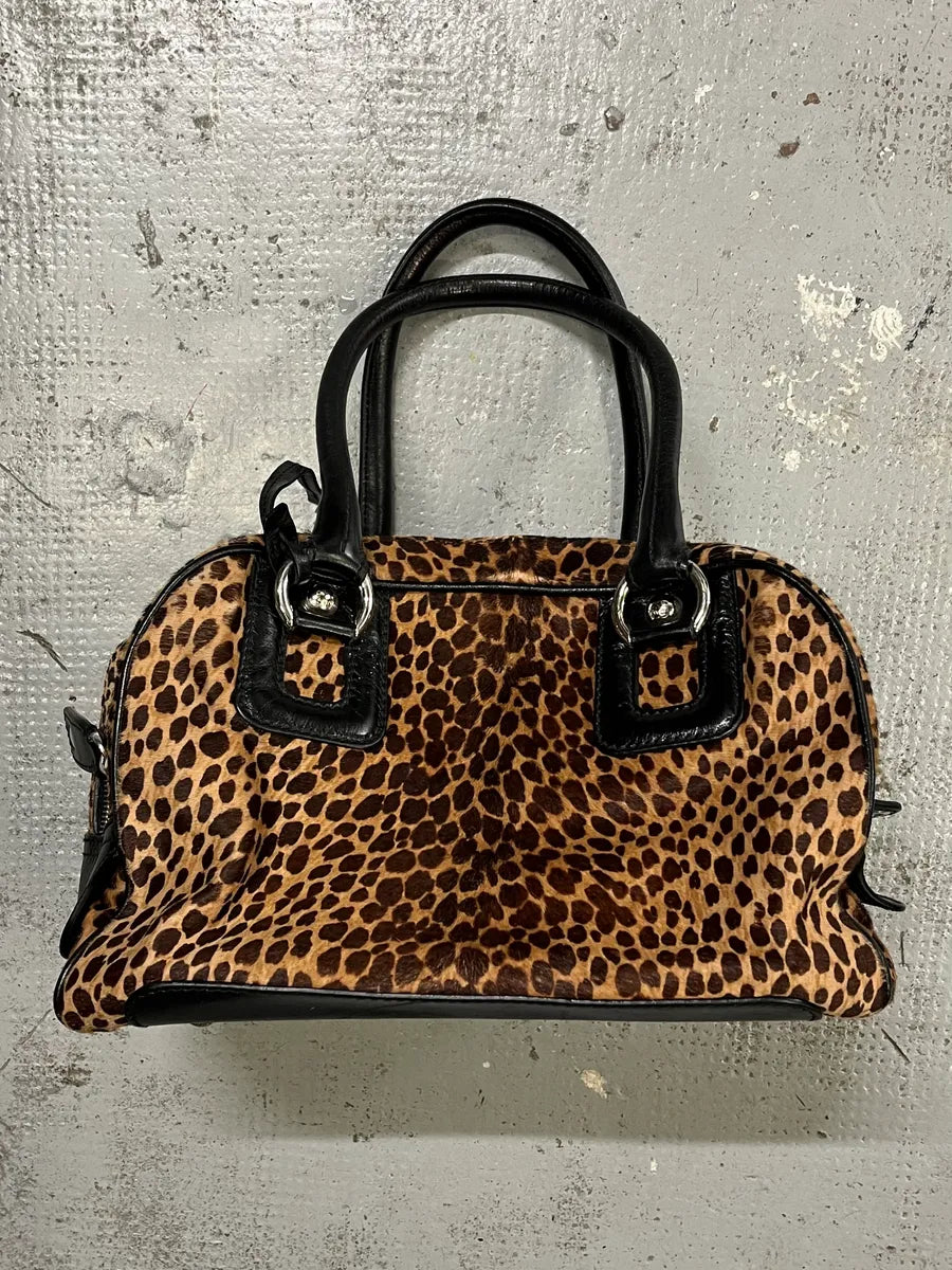 Dolce & Gabbana Lily Leopard Calf Hair Multi-Zip Handle Bag UjVBvvB 3