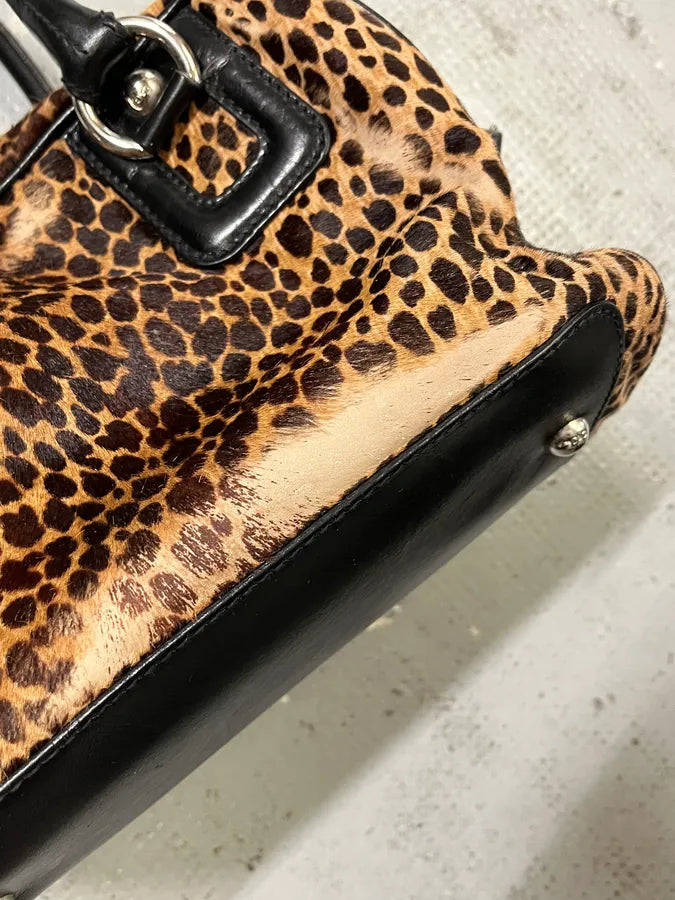 Dolce & Gabbana Lily Leopard Calf Hair Multi-Zip Handle Bag UjVBvvB 7