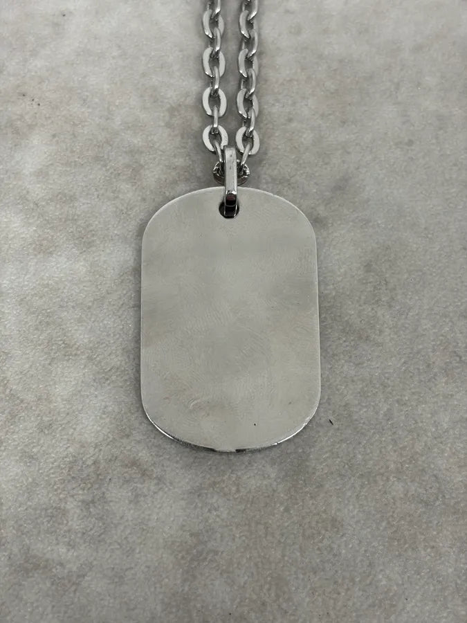Dolce & Gabbana Logo Dog Tag Necklace FhsLrEL 5