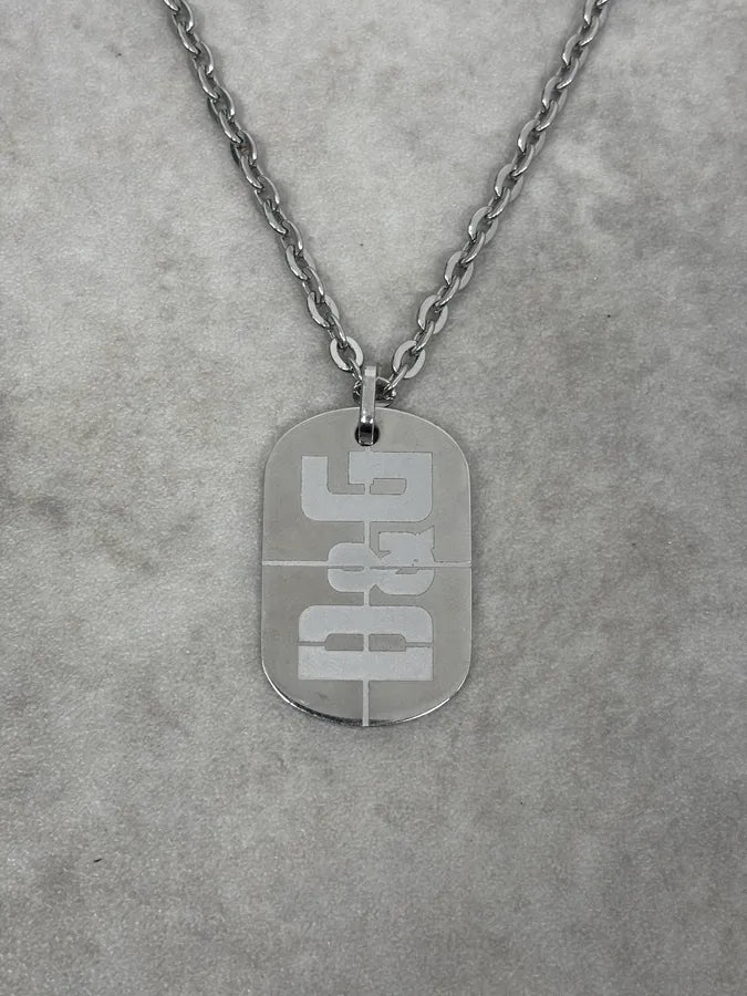 Dolce & Gabbana Logo Dog Tag Necklace FhsLrEL 4