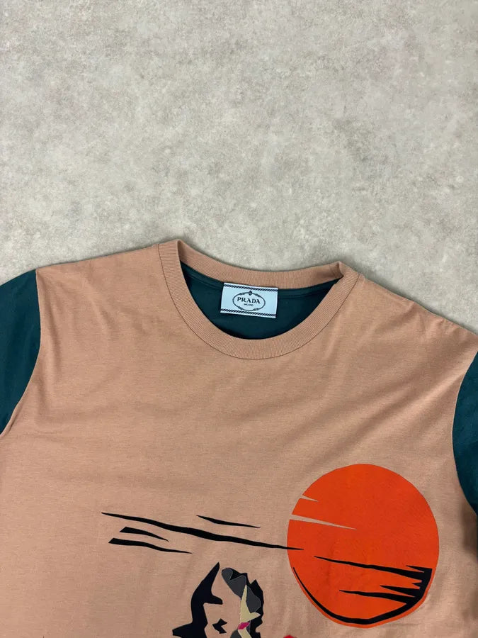 Prada Artistic Women Sunset Cozy T-Shirt eKTvxKM 3