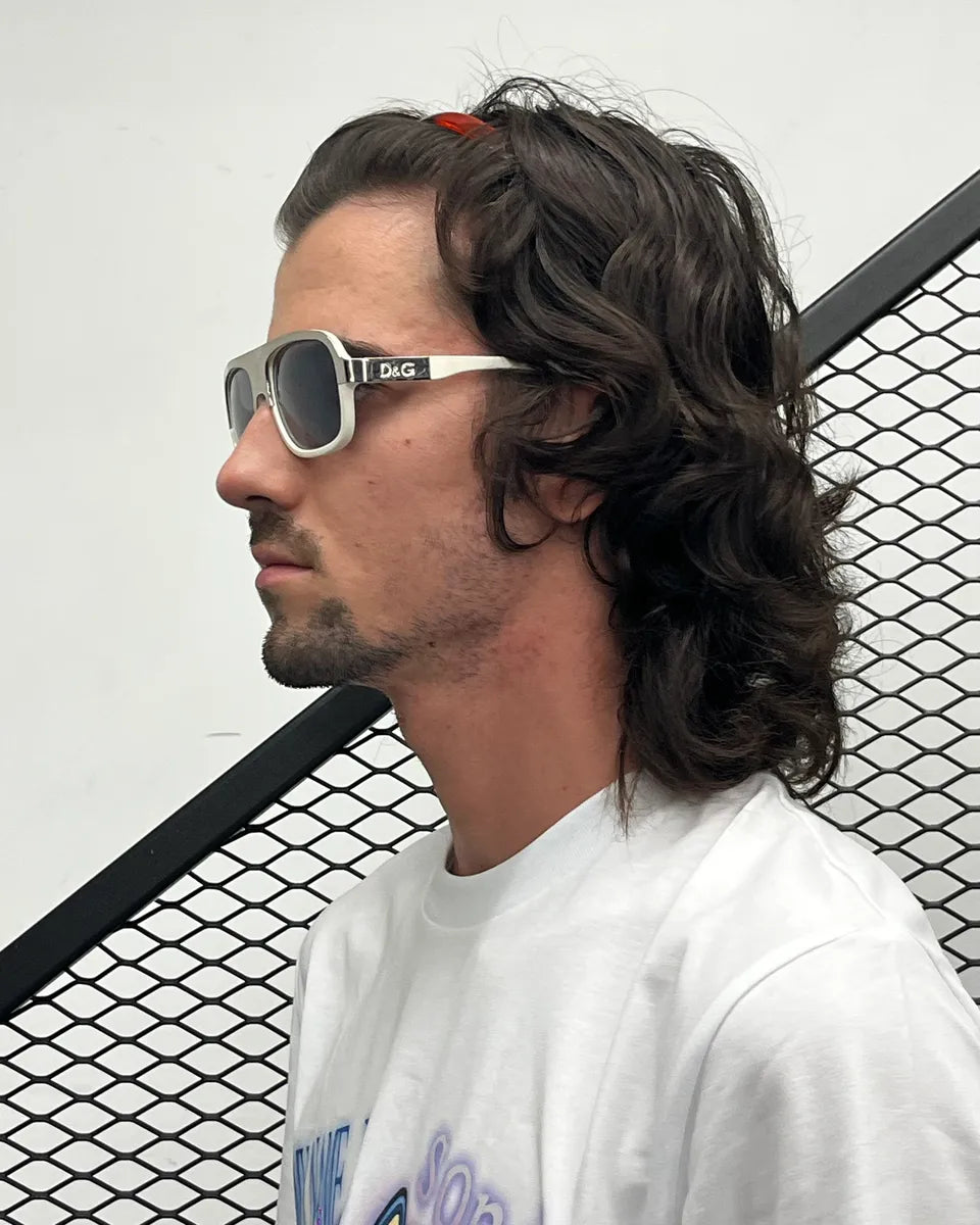 Dolce & Gabbana Metalic & White Sunglasses AFvShZk 2