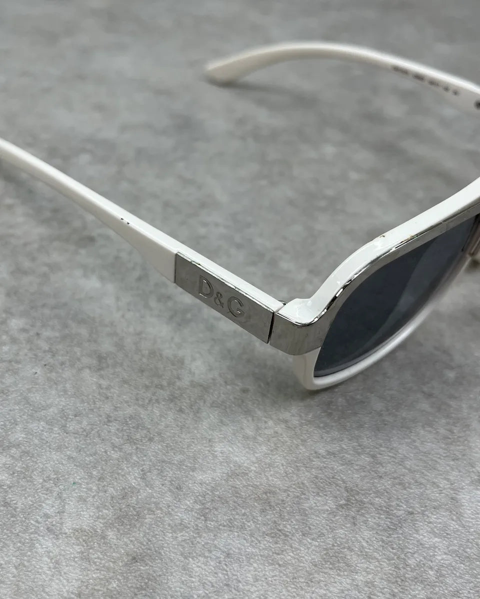 Dolce & Gabbana Metalic & White Sunglasses AFvShZk 7