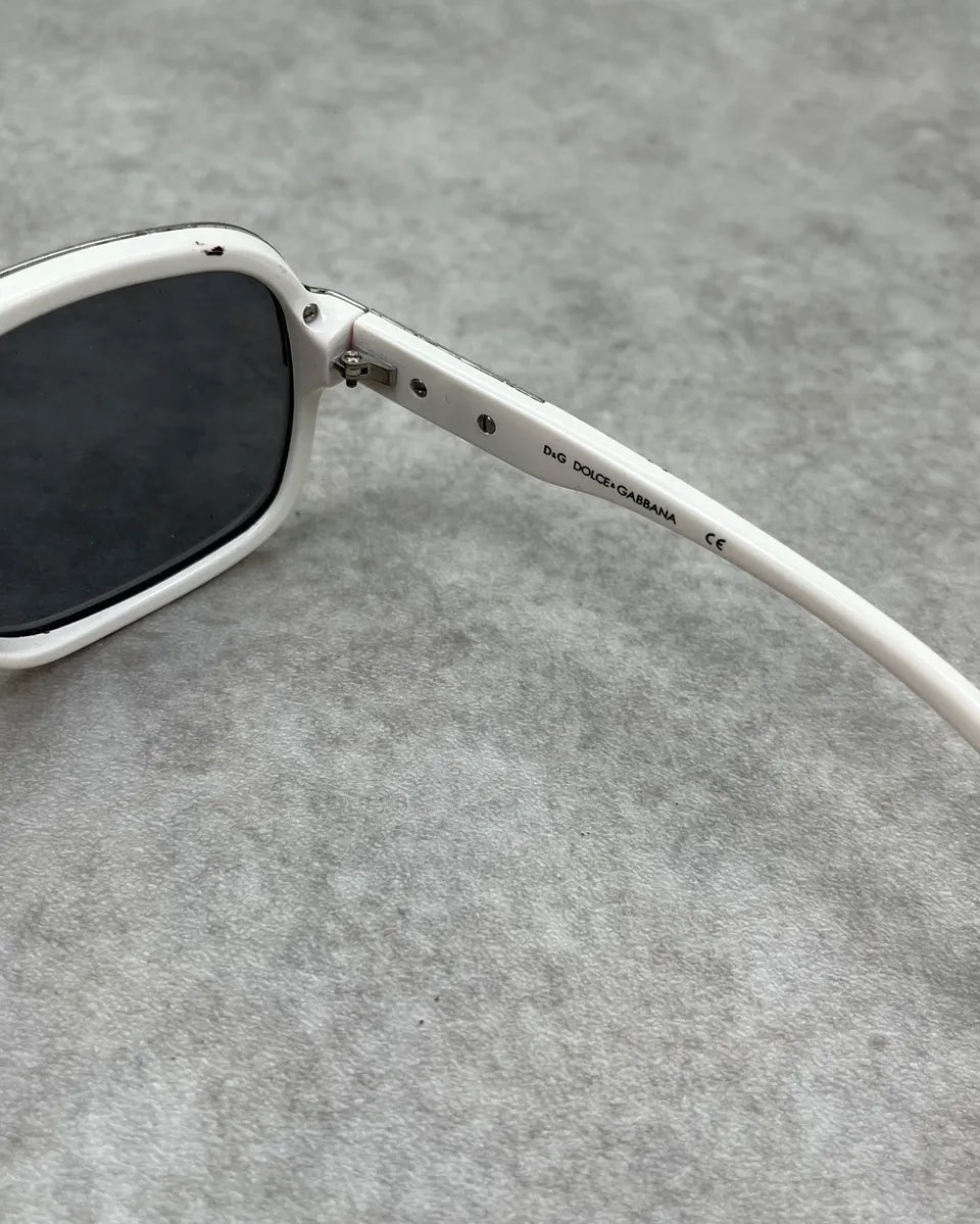 Dolce & Gabbana Metalic & White Sunglasses AFvShZk 8