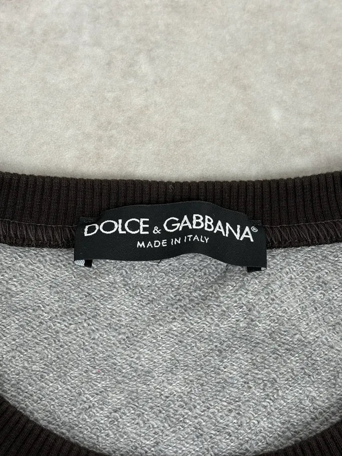 Dolce & Gabbana Mohamed Ali Boxing Grey Sweater JTomjHN 7