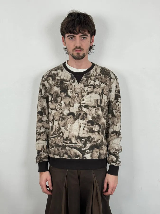 Dolce & Gabbana Mohamed Ali Boxing Grey Sweater JTomjHN 1