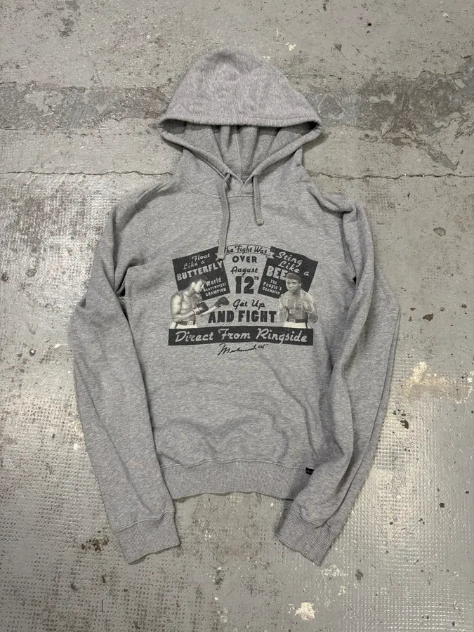 Dolce & Gabbana Mohammed Ali Fight Grey Hoodie FuPkWst 0