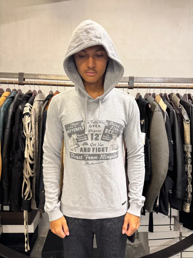 Dolce & Gabbana Mohammed Ali Fight Grey Hoodie FuPkWst 1