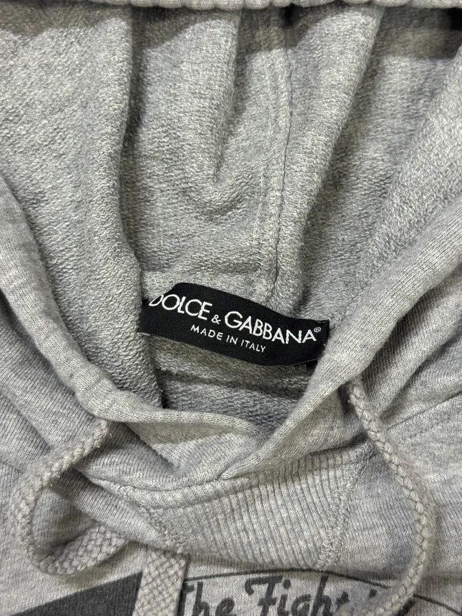 Dolce & Gabbana Mohammed Ali Fight Grey Hoodie FuPkWst 7