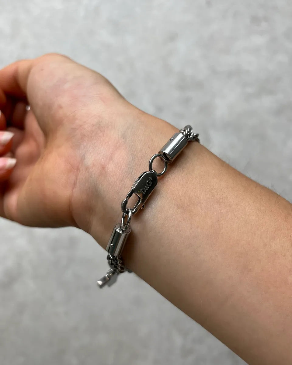 Dolce & Gabbana Multi Chains Charms Bracelet bCXPkxX 3