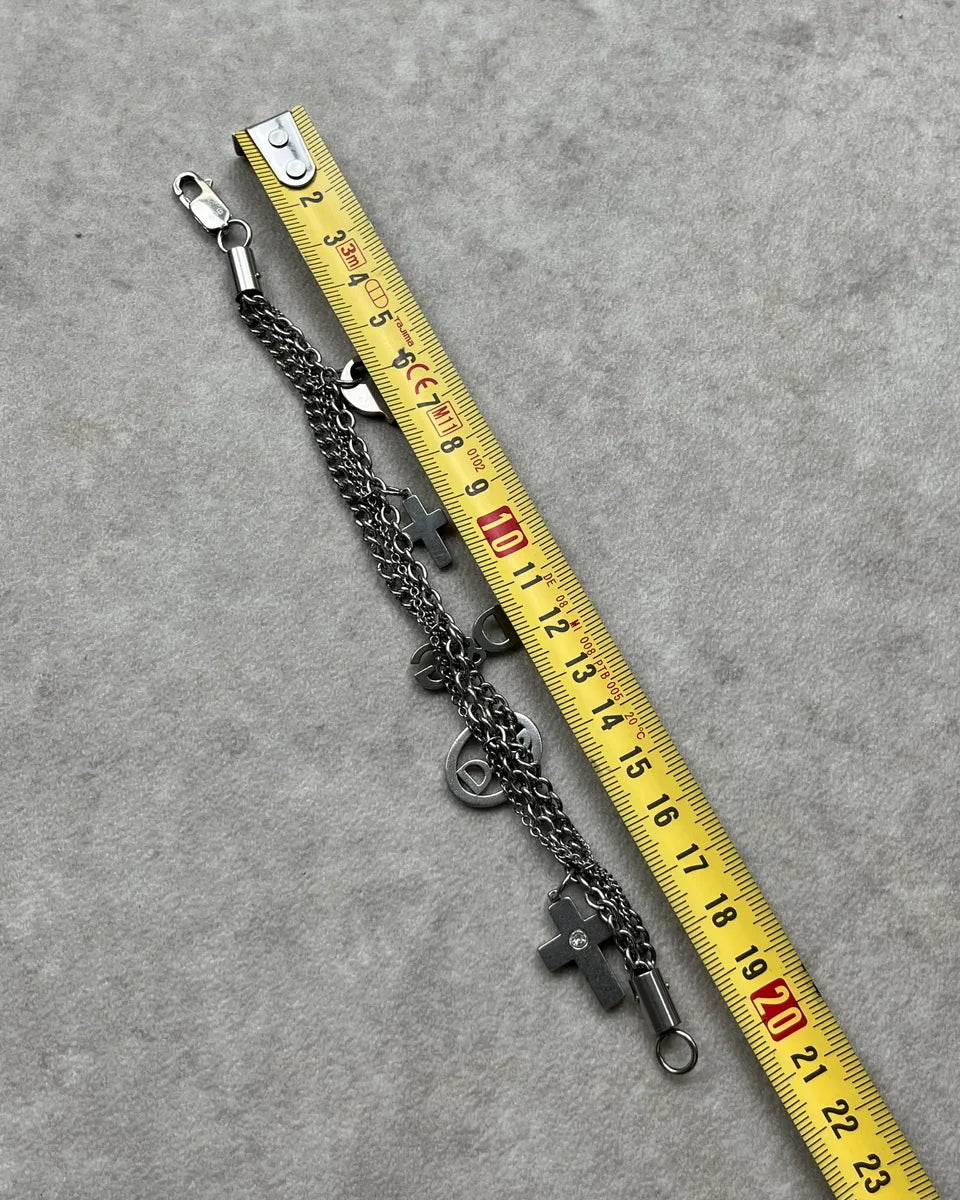 Dolce & Gabbana Multi Chains Charms Bracelet bCXPkxX 6