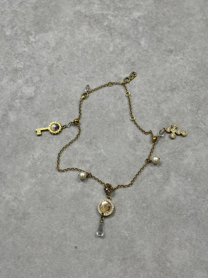 Dolce & Gabbana Multi Pendant Ornament Necklace DbfwpiL 2