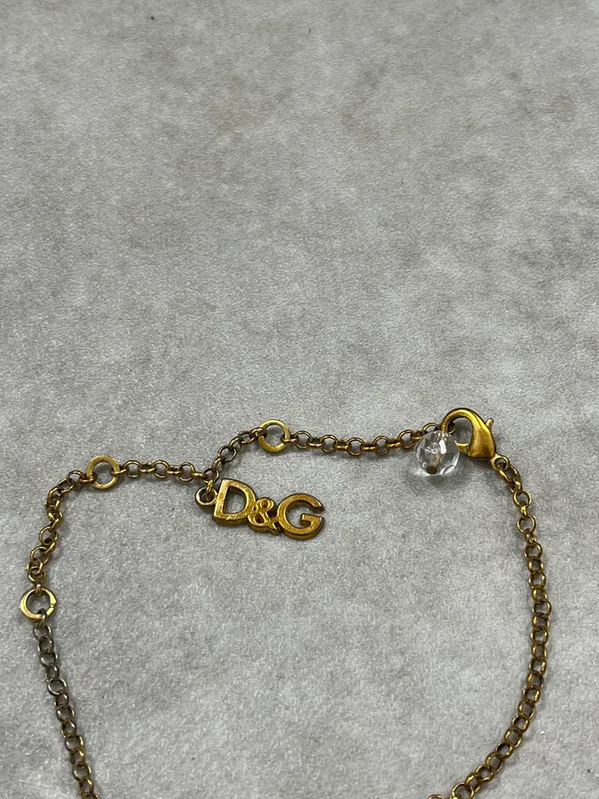 Dolce & Gabbana Multi Pendants Gold Necklace AlJSjAT 4