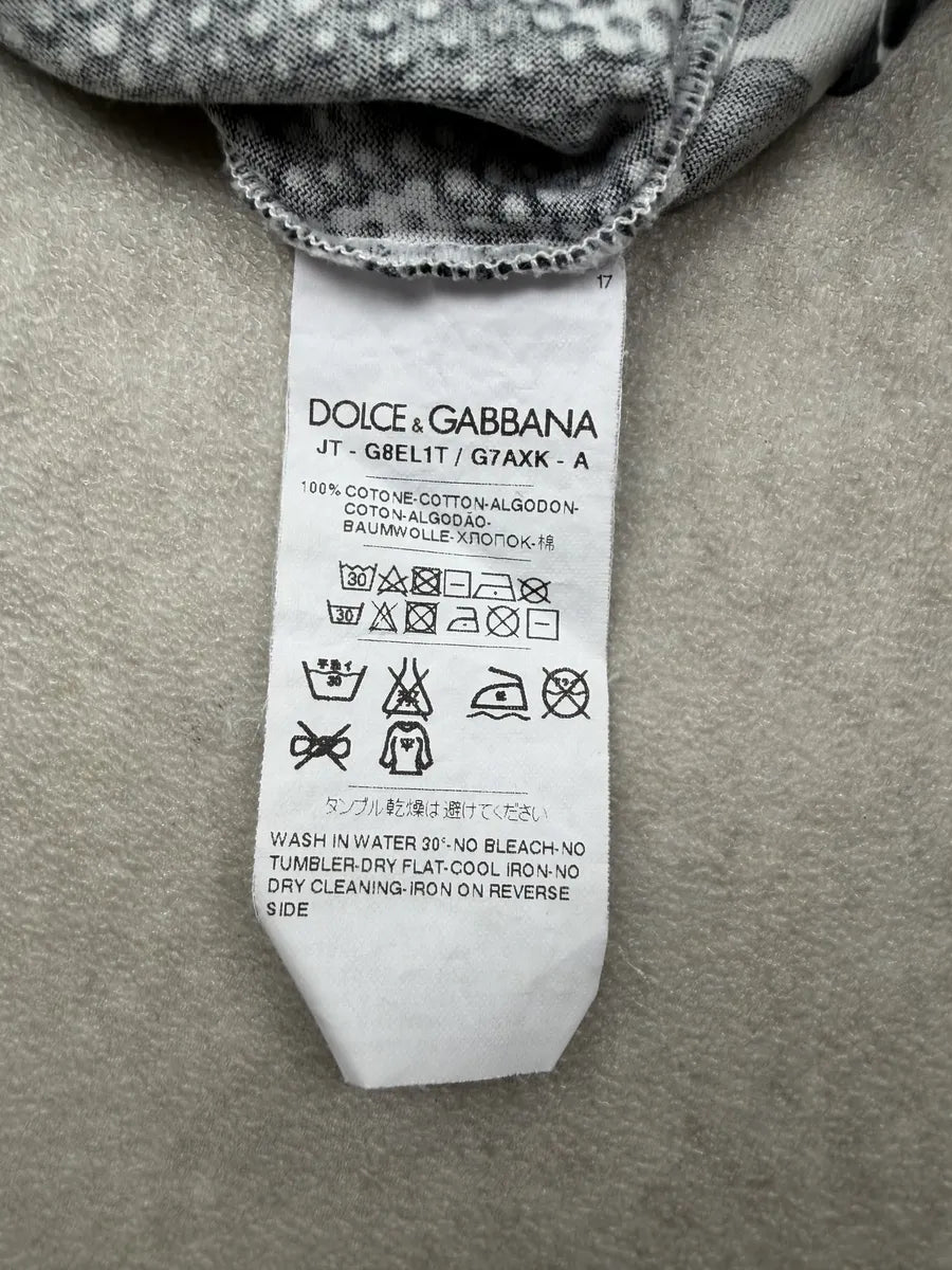 2010s Dolce & Gabbana Polka Dot Human Abstract T-Shirt gLQvpzX 8