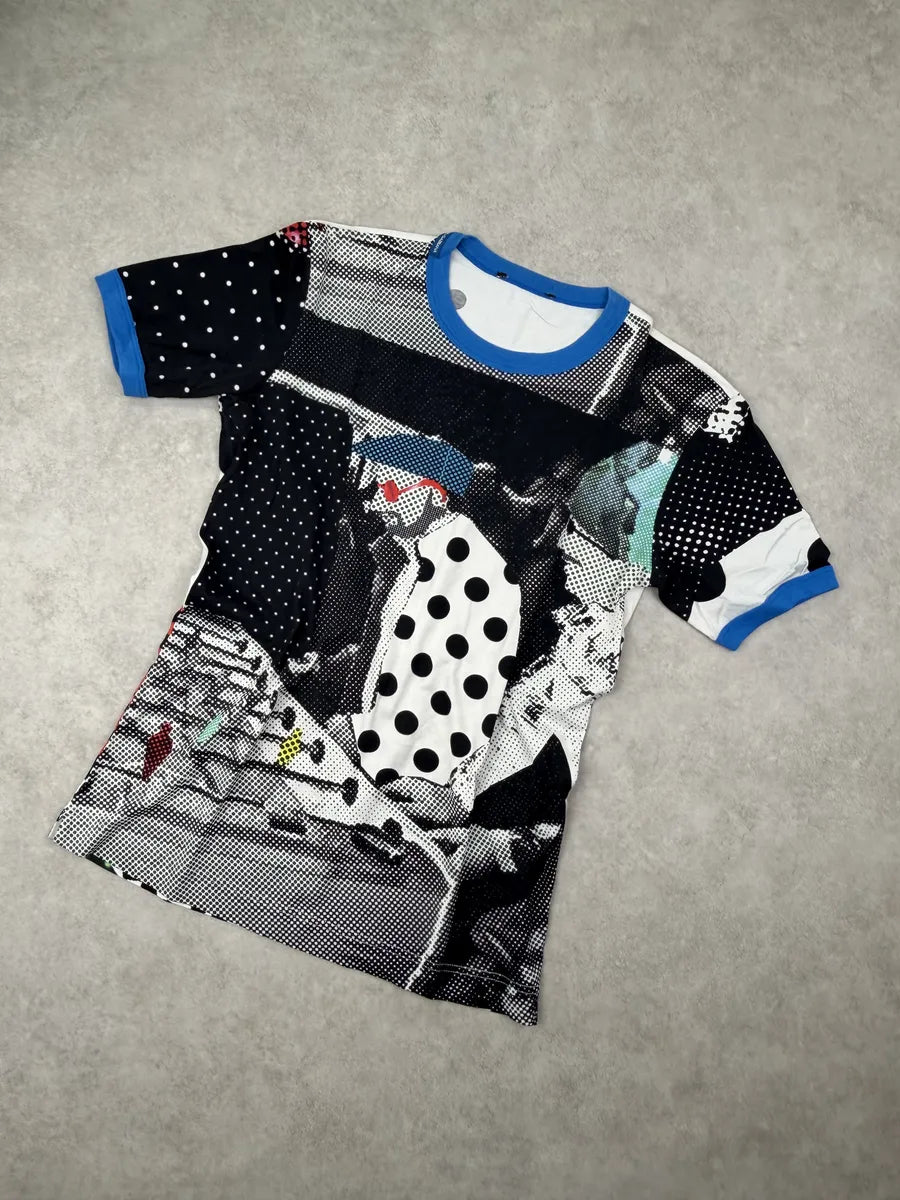 2010s Dolce & Gabbana Polka Dot Human Abstract T-Shirt gLQvpzX 3