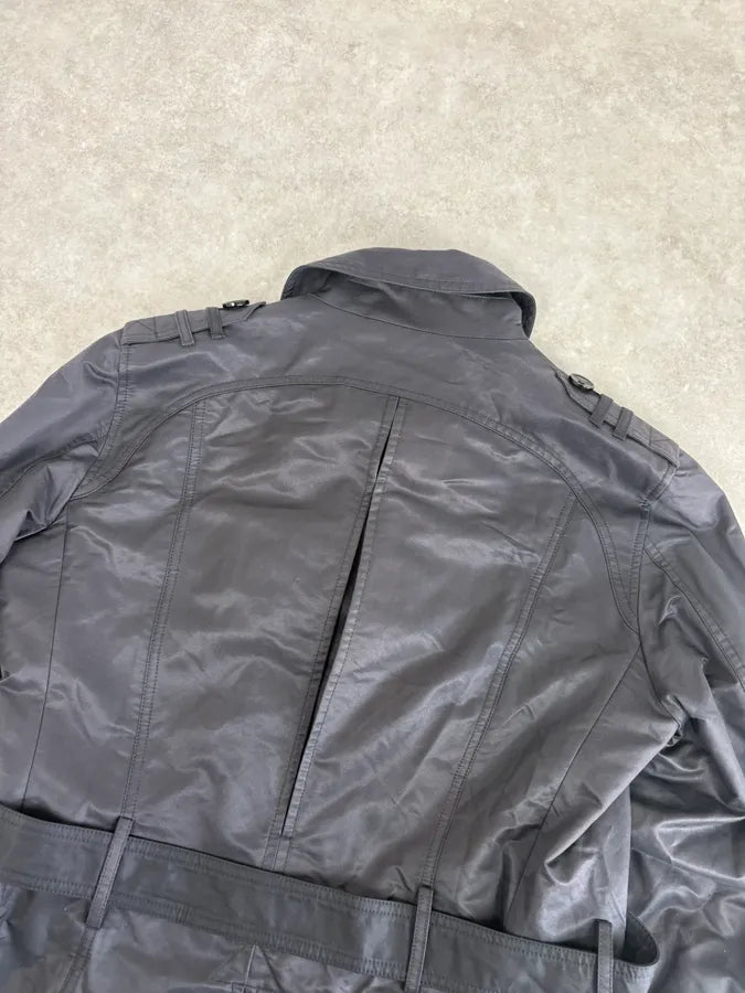 Dolce & Gabbana Navy Cargo Trench Coat tFlDtYg 5