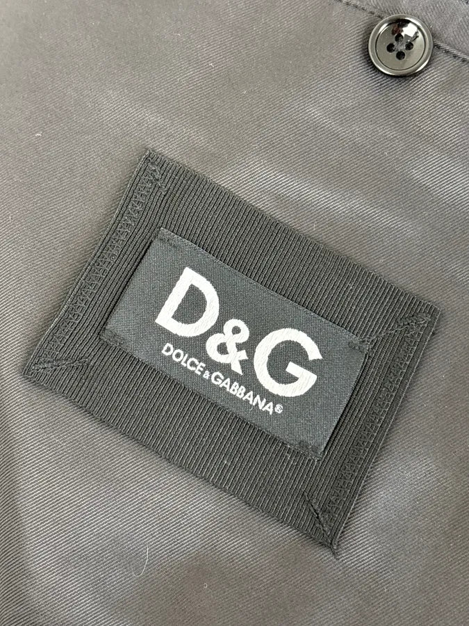 Dolce & Gabbana Navy Cargo Trench Coat tFlDtYg 9