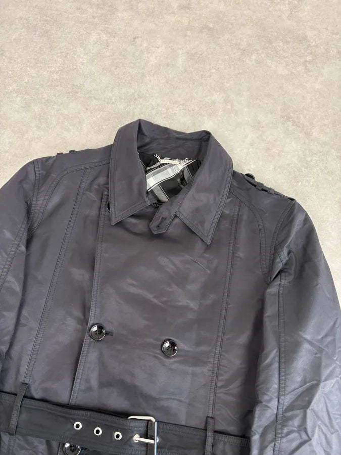 Dolce & Gabbana Navy Cargo Trench Coat tFlDtYg 3