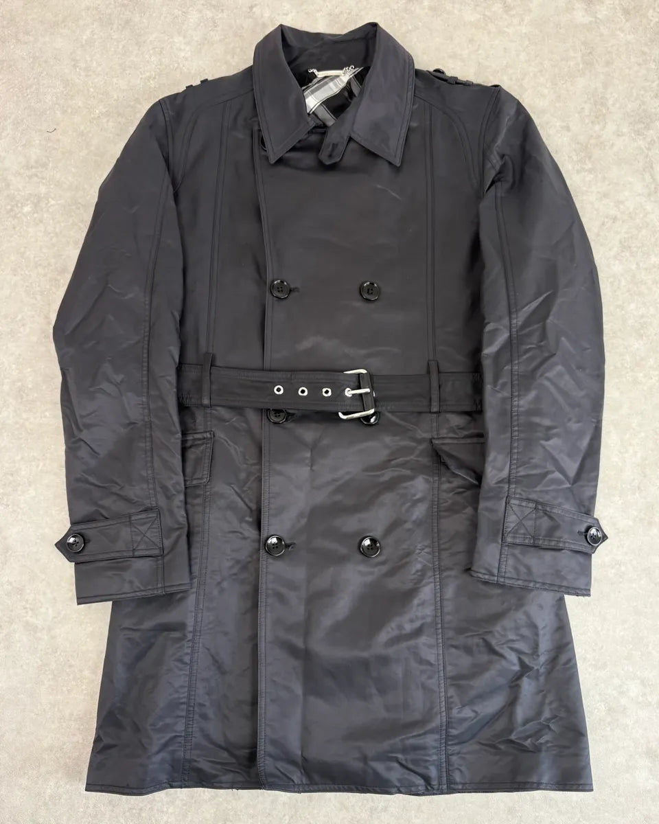 Dolce & Gabbana Navy Cargo Trench Coat tFlDtYg 0