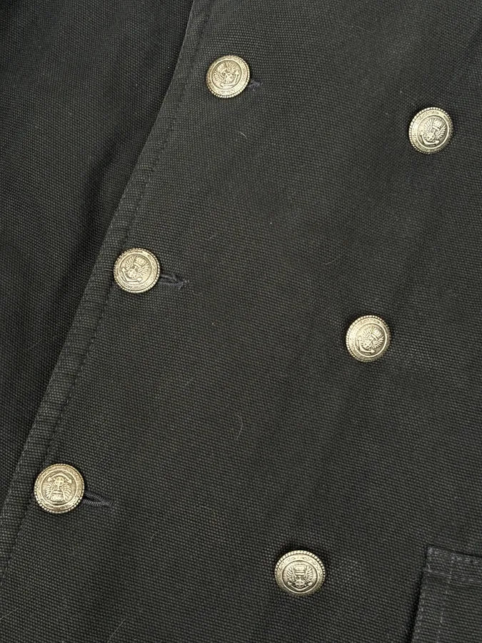 AW2006 Dolce & Gabbana Navy Naval Double-Breasted Coat  KKedtHF 9