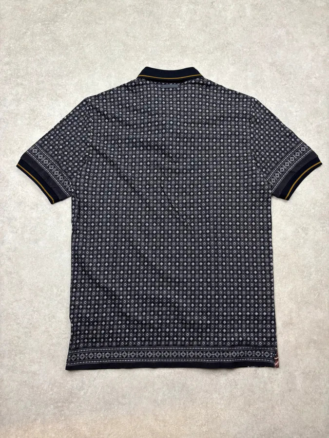 SS2025 Dolce & Gabbana Navy Dragon Embroidered Polo bcWpPUX 4