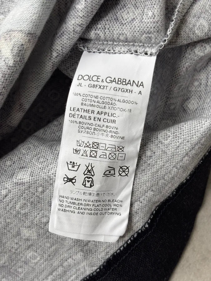 SS2025 Dolce & Gabbana Navy Dragon Embroidered Polo bcWpPUX 9